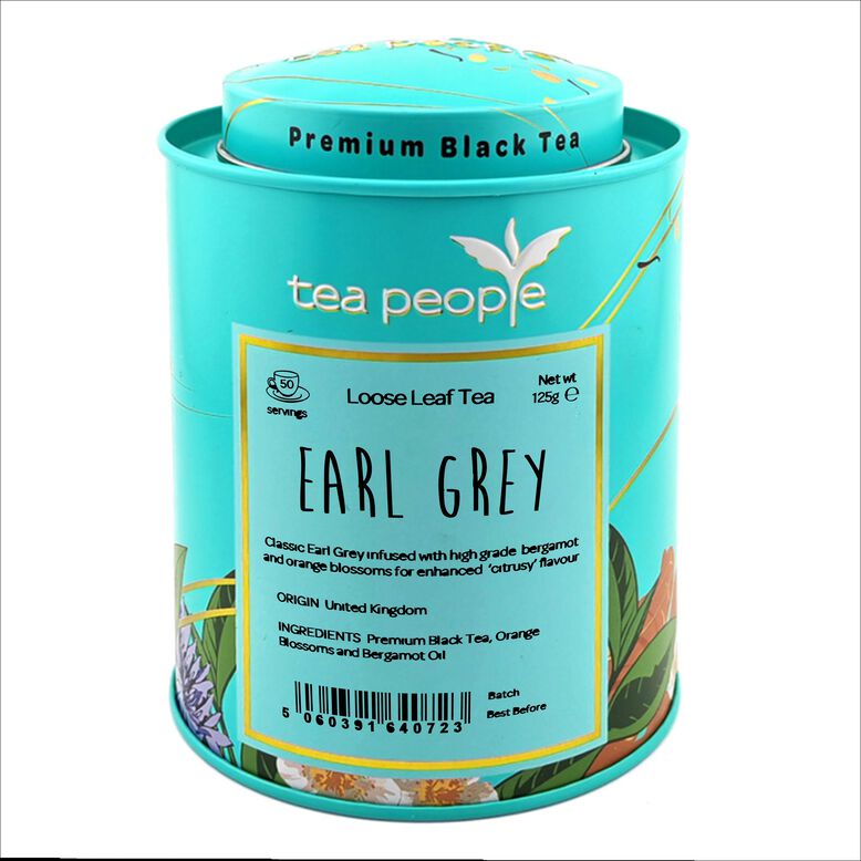 Earl Grey  -125g Loose Leaf Tea in Tin Caddy, , hi-res